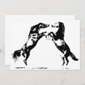 Einladungen für Pferde - Einladungen für Pferde (Vorne/Hinten)