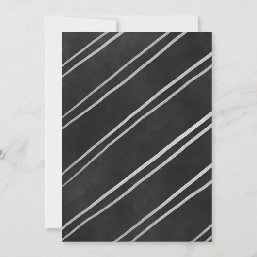 Einladungen für Pink & Gold Baby Dusche - Polka Do (Rückseite)