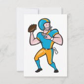 Einladungen für Quarterback (Vorderseite)