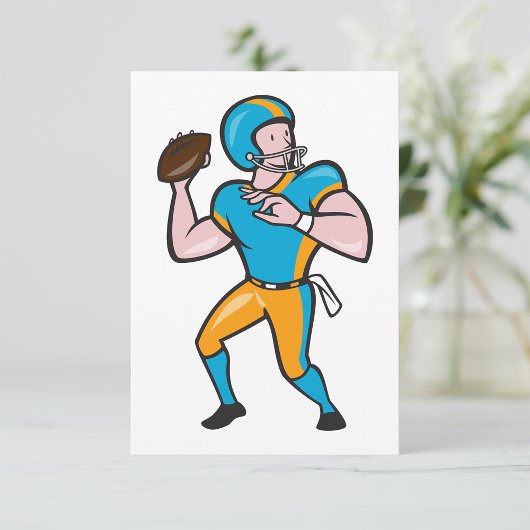 Einladungen für Quarterback