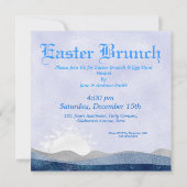 Einladungen für religiöse Ostern (Rückseite)