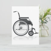 Einladungen für Rollstuhlfahrer (Stehend Vorderseite)