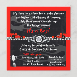 Einladungen für Rollwagen mit kontrollierter Flagg