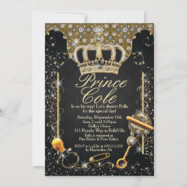 Einladungen für Royal Prince Baby Boy