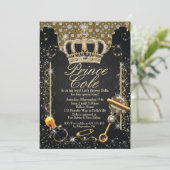 Einladungen für Royal Prince Baby Boy (Stehend Vorderseite)