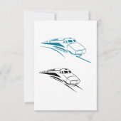 Einladungen für schnelle Züge (Vorderseite)