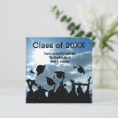 Einladungen für Schulabschlüsse Neuer (Stehend Vorderseite)