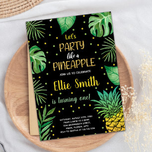 Einladungen für Schwarze Grüne Ananas