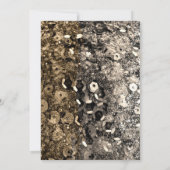 Einladungen für Silver & Gold Feiertage (Rückseite)