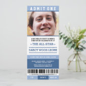 Einladungen für Sportkarten Bachelor Party (Stehend Vorderseite)