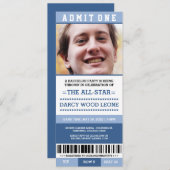 Einladungen für Sportkarten Bachelor Party (Vorne/Hinten)