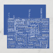 Einladungen für Städte in Finnland (Vorne/Hinten)