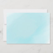 Einladungen für Teddy Bear Baby Shower (Rückseite)