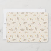 Einladungen für Teddy Bear Baby Shower (Rückseite)