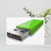 Einladungen für USB-Flash-Laufwerke