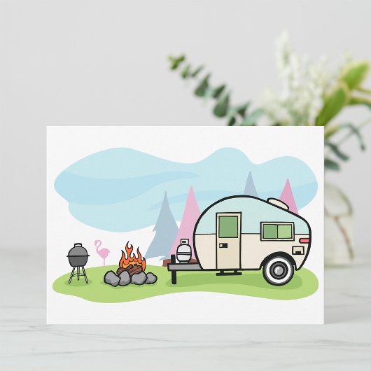 Einladungen für Vintage Camper