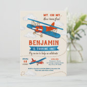 Einladungen für Vintage Geburtstagsparty (Stehend Vorderseite)