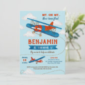 Einladungen für Vintage Geburtstagsparty (Stehend Vorderseite)