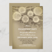 Einladungen für Vintage Laternen (Vorne/Hinten)