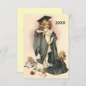 Einladungen für Vintage Stilvorlagen 2012 (Vorne/Hinten)