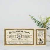 Einladungen für Vintage Teilnehmer (Stehend Vorderseite)