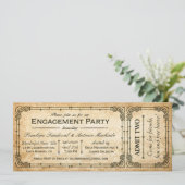 Einladungen für Vintage Teilnehmer II (Stehend Vorderseite)