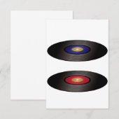 Einladungen für Vinyl-Platten (Vorne/Hinten)