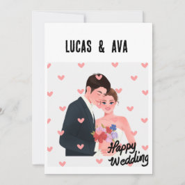 "Einladungen für wahre Liebe" Einladung