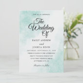 Einladungen für Wasserfarbenfeiern (Stehend Vorderseite)