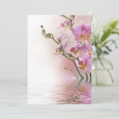 Einladungen für Wasserreflektionen (Stehend Vorderseite)