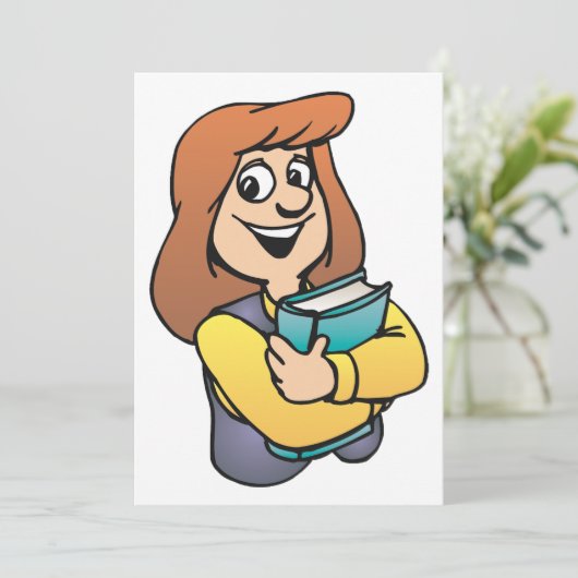 Einladungen für weibliche Studierende (Stehend Vorderseite)