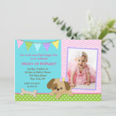 Einladungen für Welpen (Stehend Vorderseite)