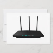Einladungen für Wireless-Router (Vorderseite)
