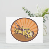 Einladungen für zwei Lkw (Stehend Vorderseite)