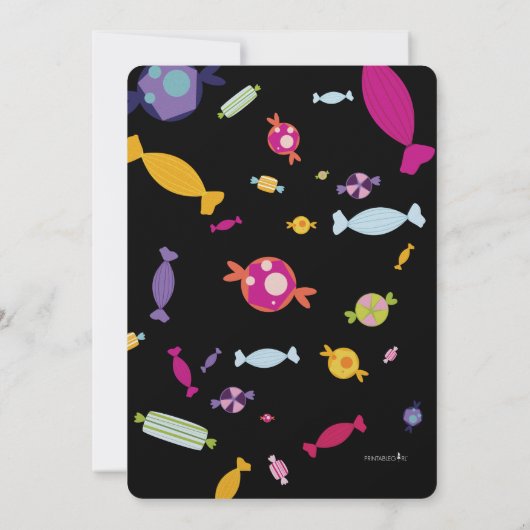 Einladungen | Geburtstag | Monster Bash! (Rückseite)