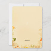 Einladungen im Herbst (Rückseite)