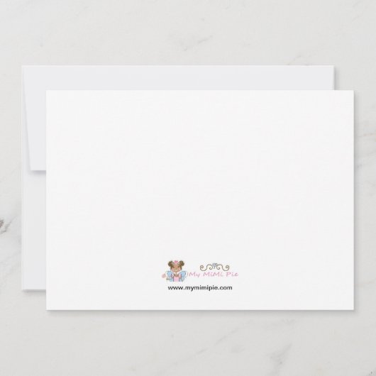 Einladungen im Vorschul- oder Kindergarten (Rückseite)