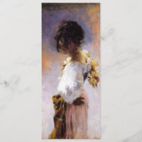 Einladungen John Singer Sargents Rosina