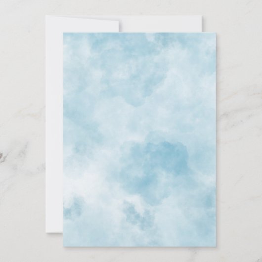 Einladungen - Kopf in den CLOUDS (Rückseite)