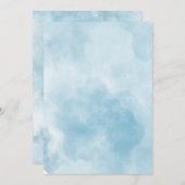 Einladungen - Kopf in den CLOUDS (Vorne/Hinten)