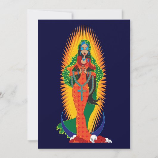 Einladungen La Virgen Des Guadalupe (Vorderseite)