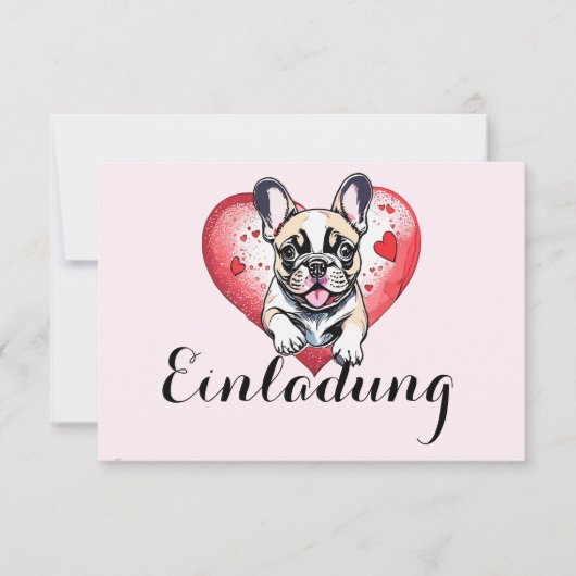 Einladungen Leine (Vorderseite)