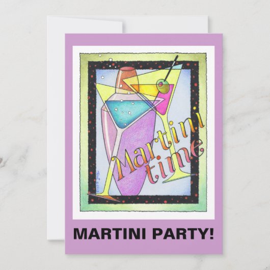 EINLADUNGEN - MARTINI-ZEIT (Vorderseite)