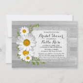 Einladungen mit blühender Brautdusche (Vorderseite)