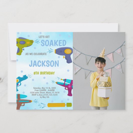 Einladungen mit Foto (Vorderseite)