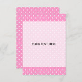 Einladungen mit Polka-Punkt mit benutzerdefinierte (Vorne/Hinten)