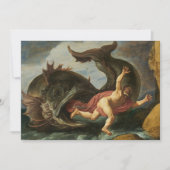 Einladungen nach dem Motto "Jonah and the Whale" (Vorderseite)