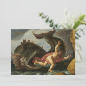 Einladungen nach dem Motto "Jonah and the Whale" (Stehend Vorderseite)