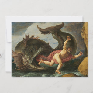 Einladungen nach dem Motto "Jonah and the Whale"