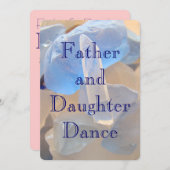 Einladungen nach Wunsch Vater & Tochter Tanz lädt  (Vorne/Hinten)